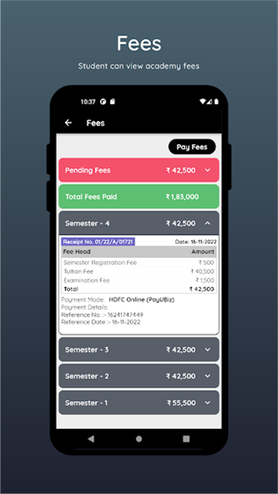 GNUMS For Students/Parents screenshot8