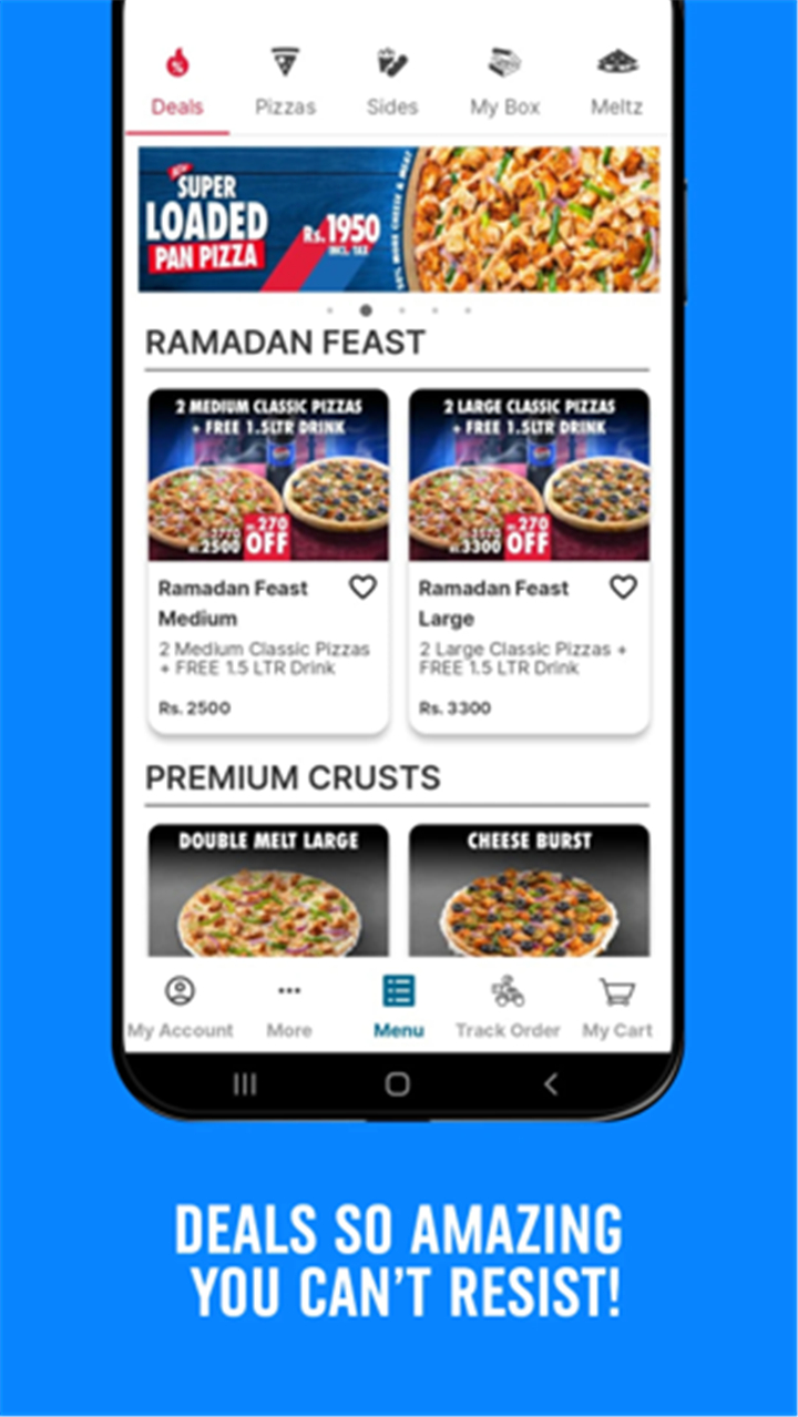 Dominos Pakistan screenshot4