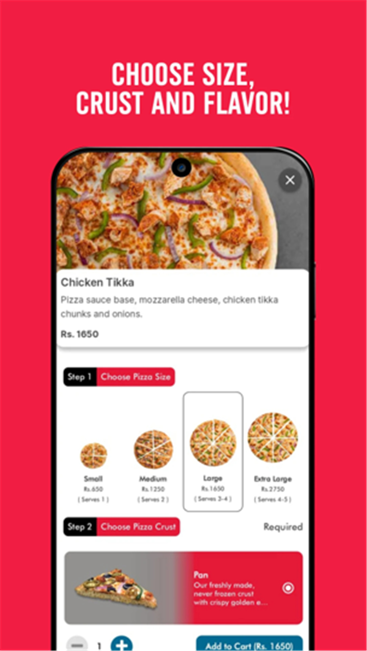 Dominos Pakistan screenshot5