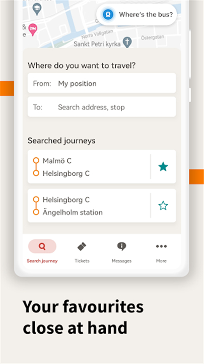Skånetrafiken screenshot1