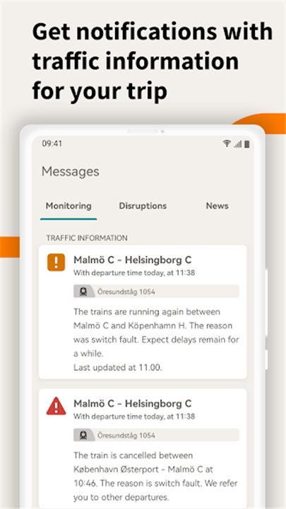 Skånetrafiken screenshot3