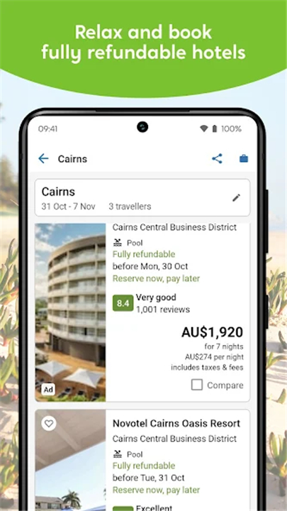 Wotif Hotels & Flights screenshot3