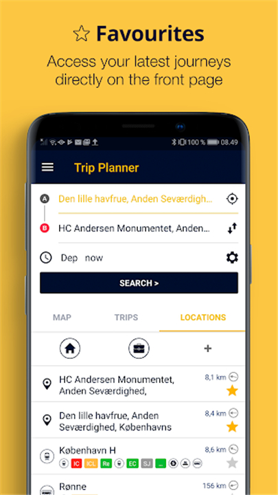 Rejseplanen screenshot6