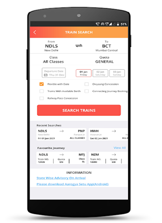IRCTC Rail Connect screenshot3