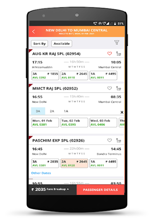 IRCTC Rail Connect screenshot4
