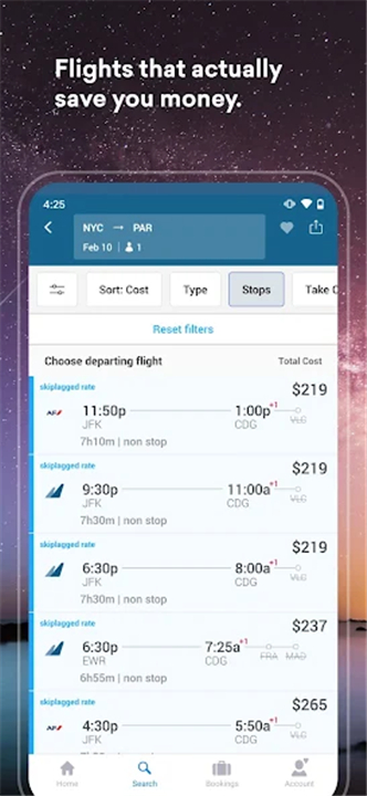 Skiplagged - Exclusive Flights screenshot5
