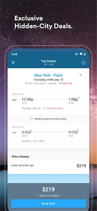 Skiplagged - Exclusive Flights screenshot6