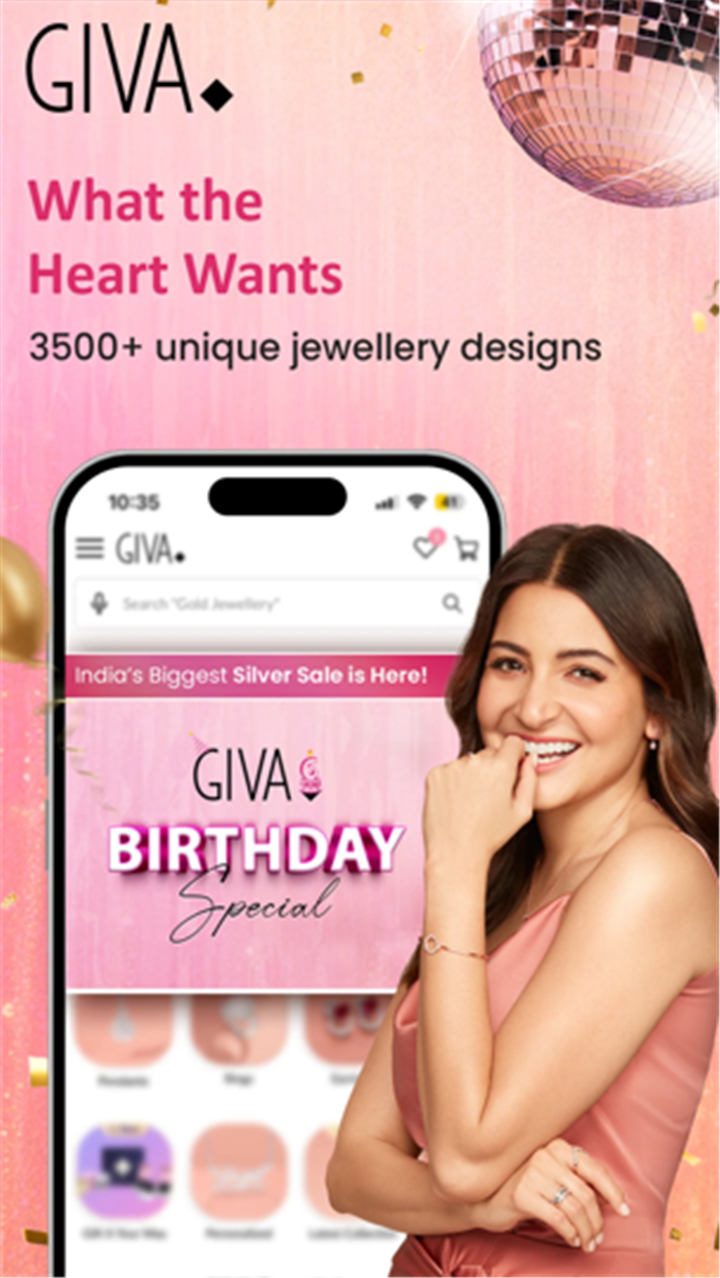 GIVA: Silver & Gold Jewellery screenshot1