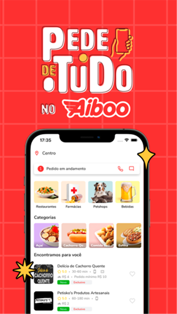 Aiboo - Delivery de Tudo screenshot1