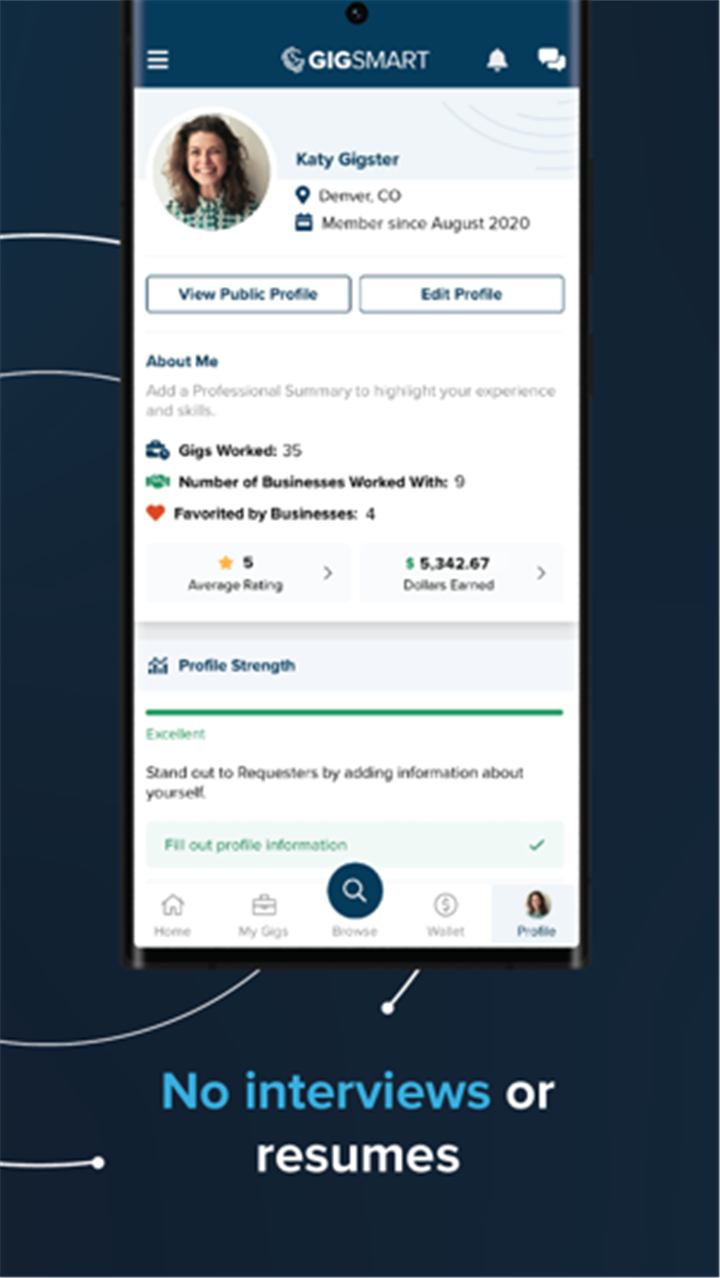 GigSmart Get Gigs screenshot4