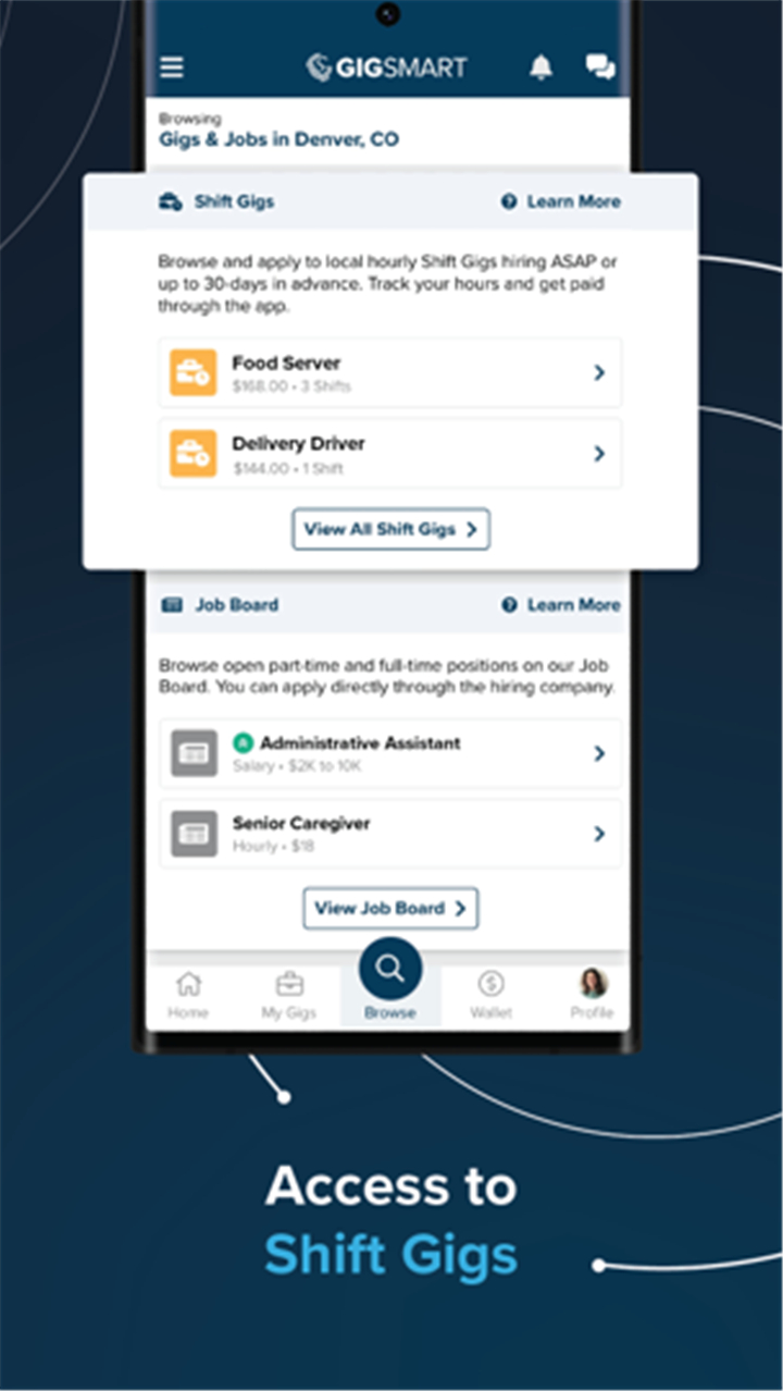 GigSmart Get Gigs screenshot6