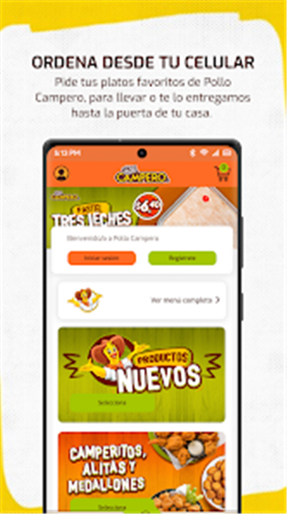 Pollo Campero El Salvador screenshot1