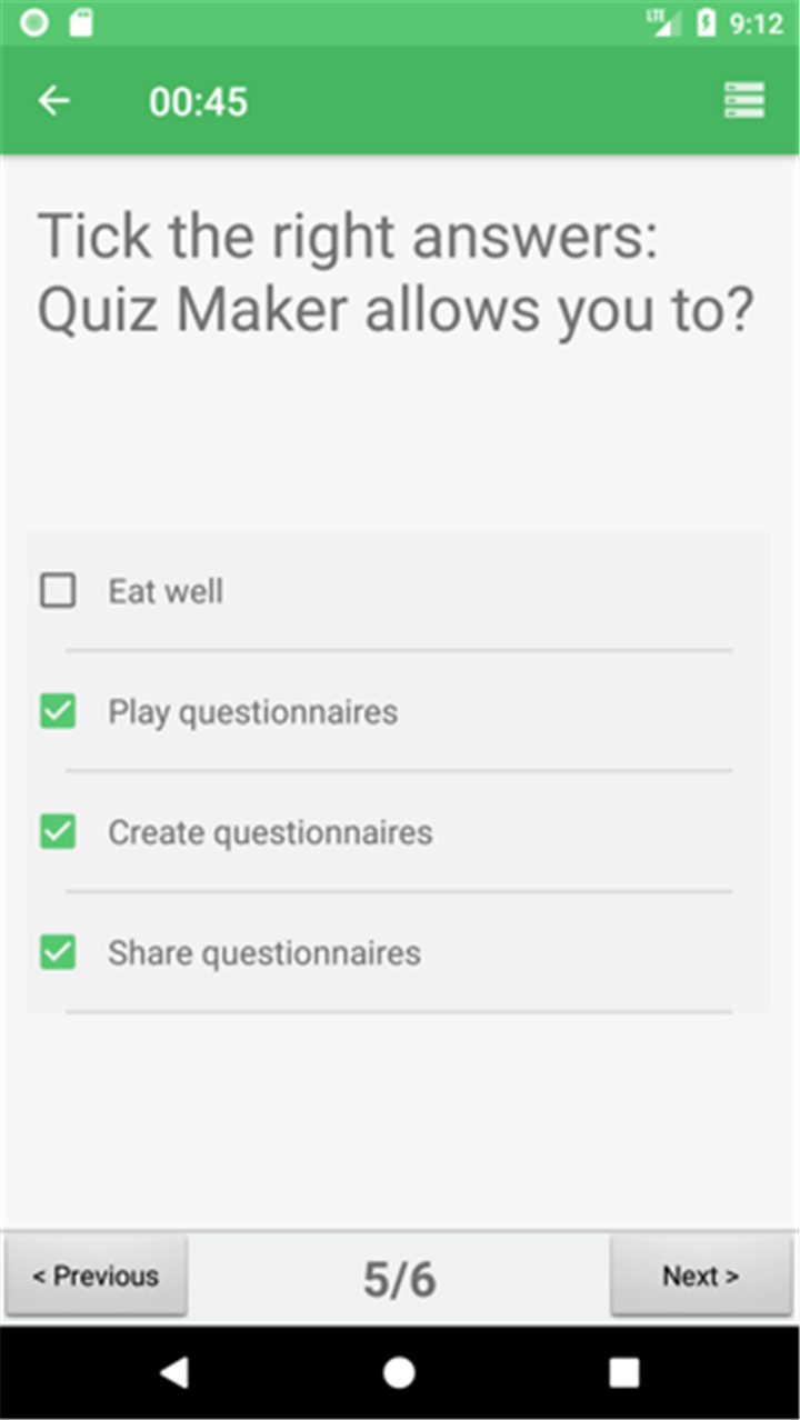 Quiz Maker (Create Quiz /Test) screenshot4