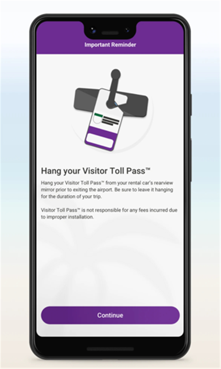 Visitor Toll Pass screenshot6