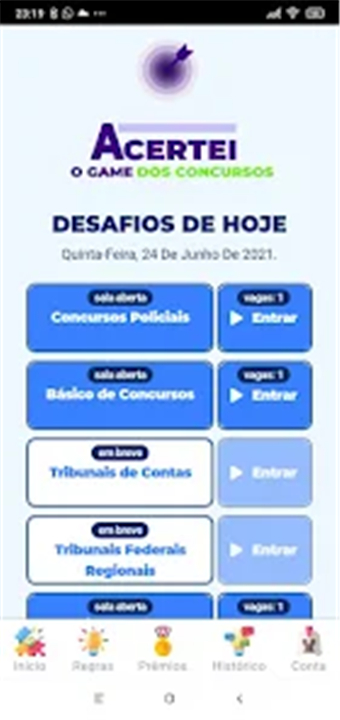 Acertei: Questões de Concursos screenshot2