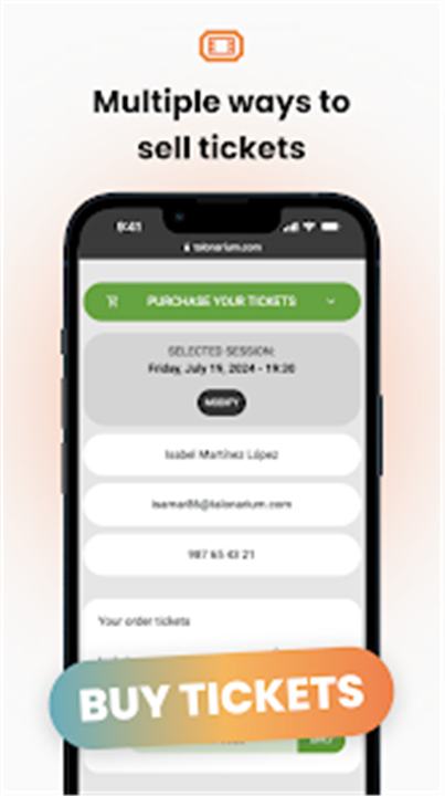 Talonarium - Event Ticketing screenshot8