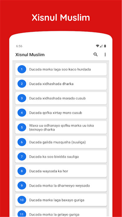 Xisnul Muslim Af-Somali screenshot1
