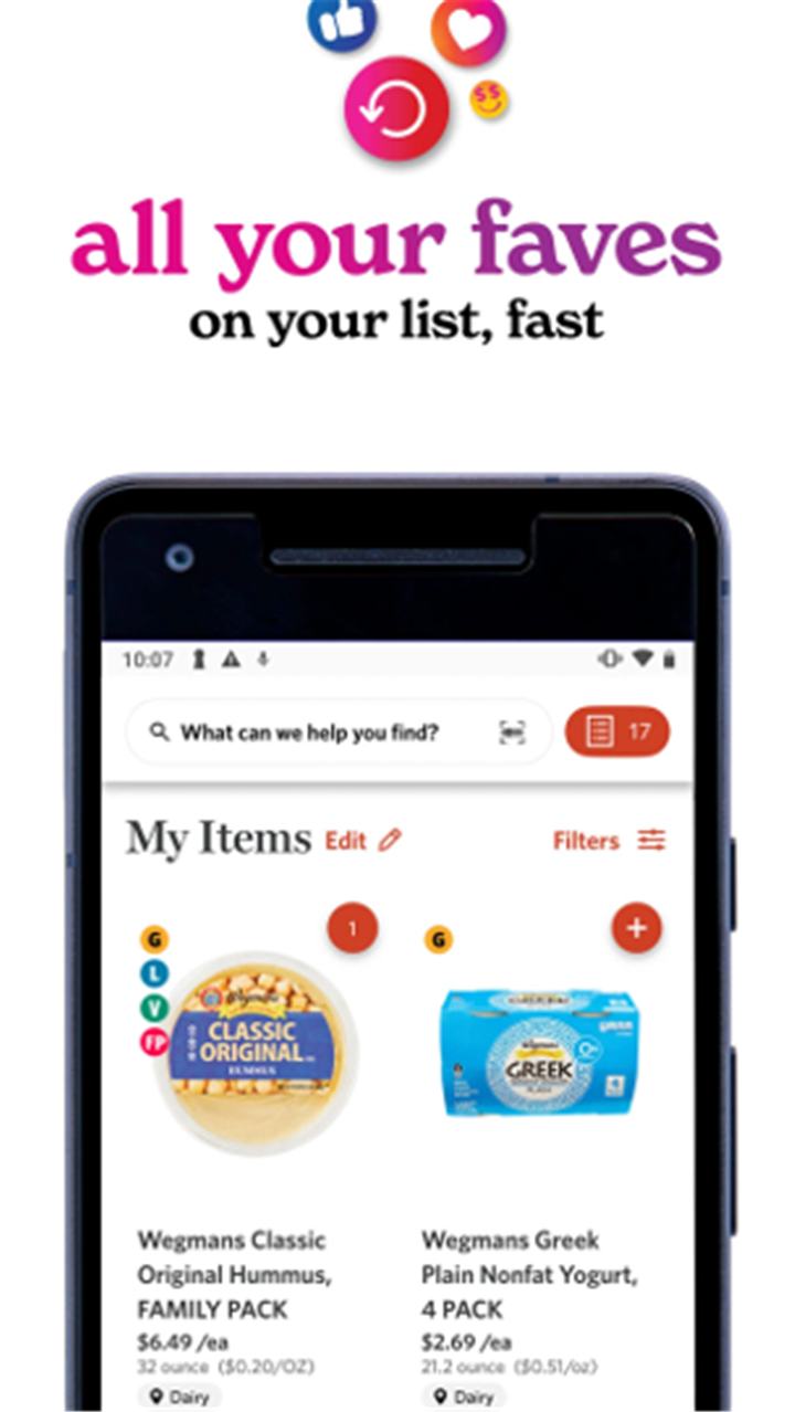 Wegmans screenshot4