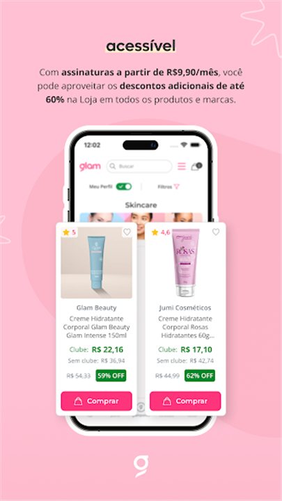 glam: beleza em primeiro lugar screenshot2
