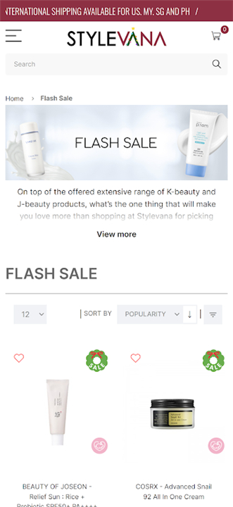 STYLEVANA STORE screenshot3