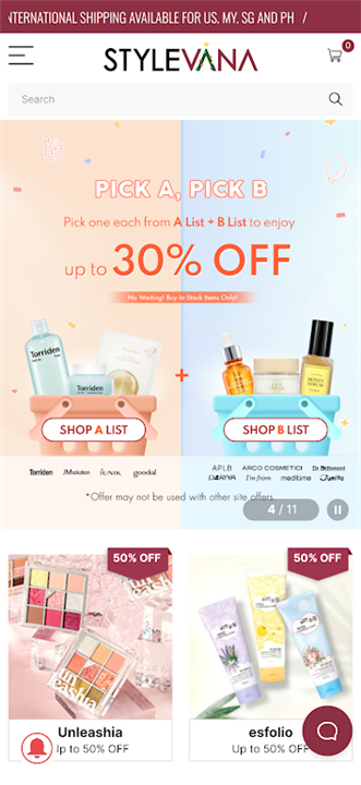 STYLEVANA STORE screenshot2