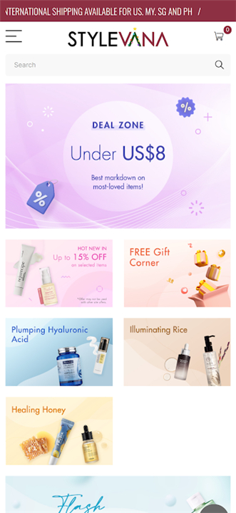 STYLEVANA STORE screenshot4