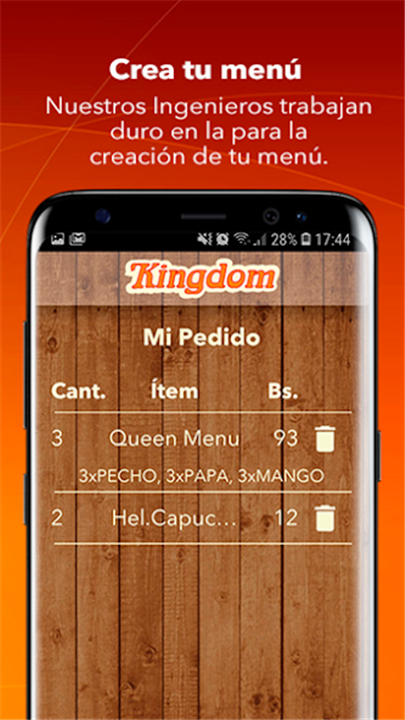 Kingdom Pedidos screenshot4