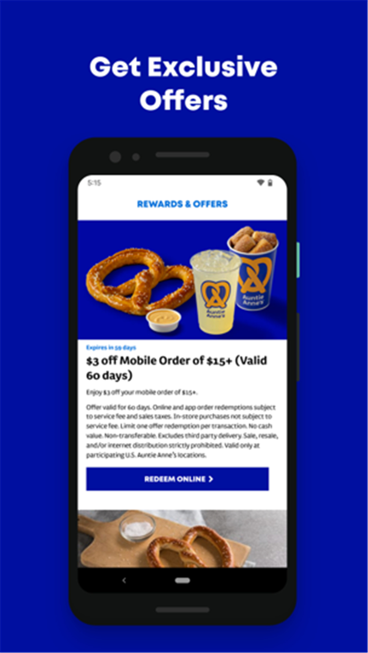 Auntie Annes Rewards screenshot5