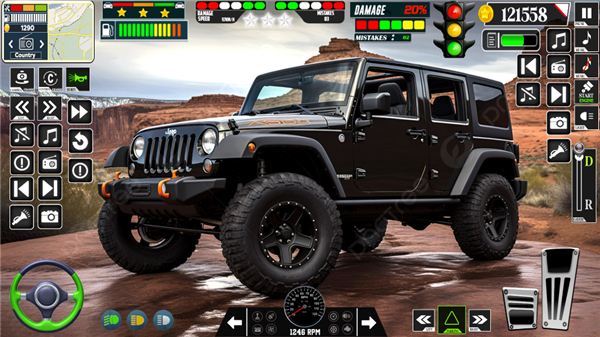 US Offroad Jeep Driving Games screenshot5