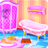 Doll House Cleaning Decoration