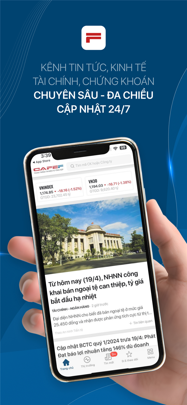 CafeF:Tin tức đầu tư, cổ phiếu screenshot1