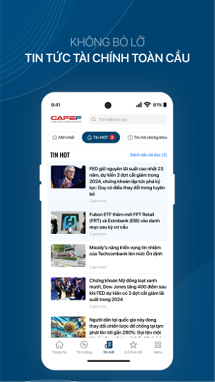 CafeF:Tin tức đầu tư, cổ phiếu screenshot4