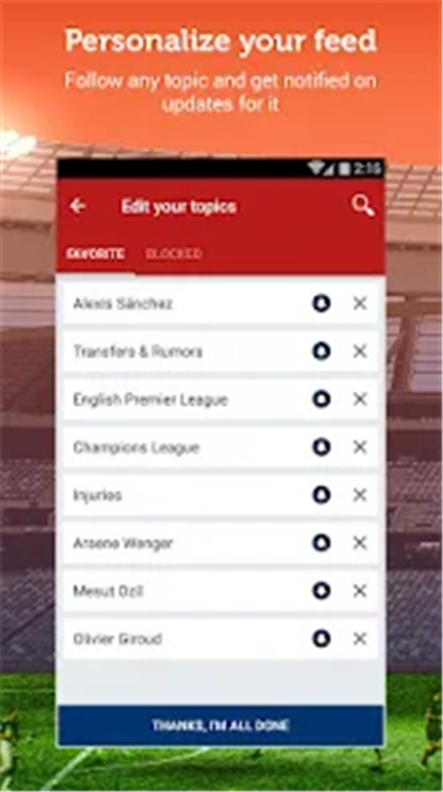 Gunners News screenshot2