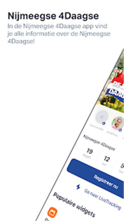 4Daagse app screenshot1