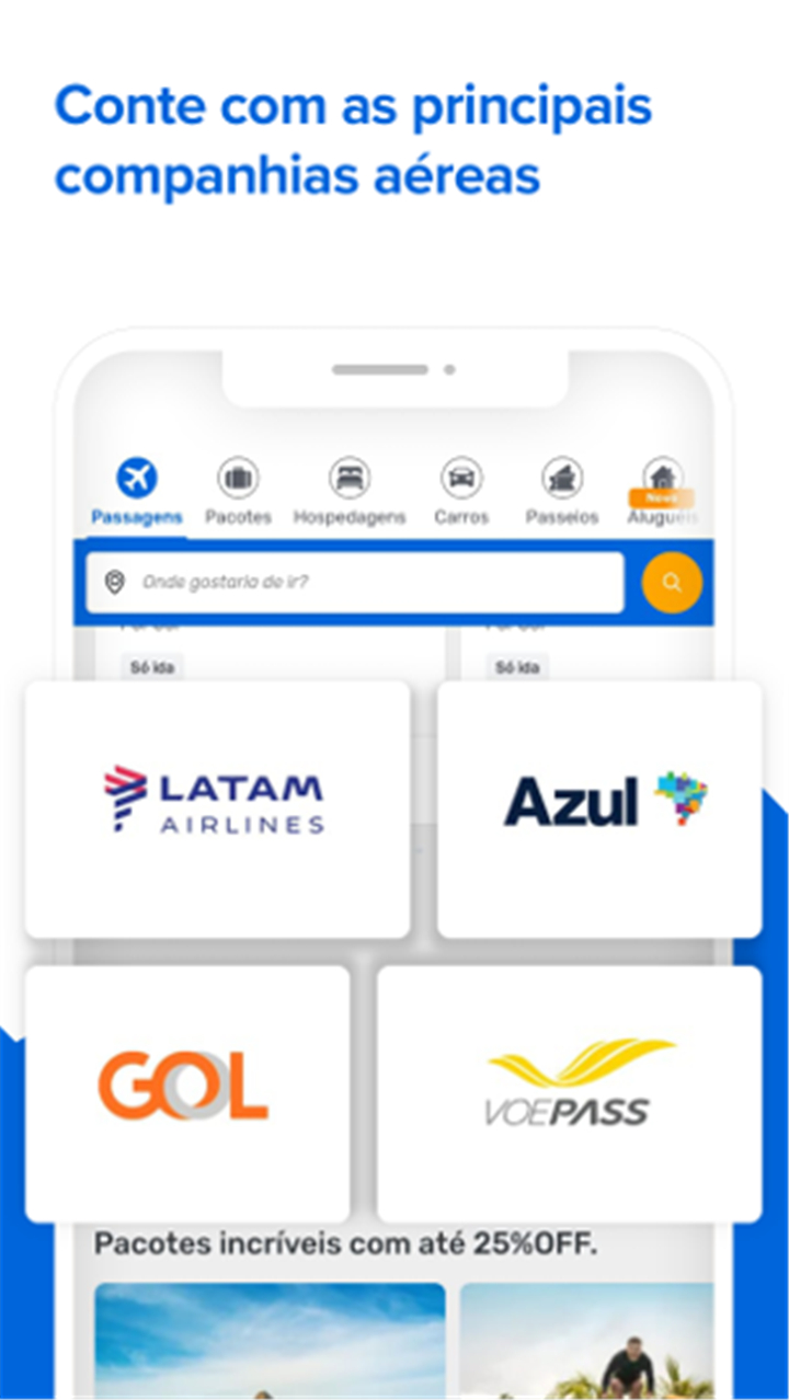 ViajaNet: voos e hotéis screenshot3