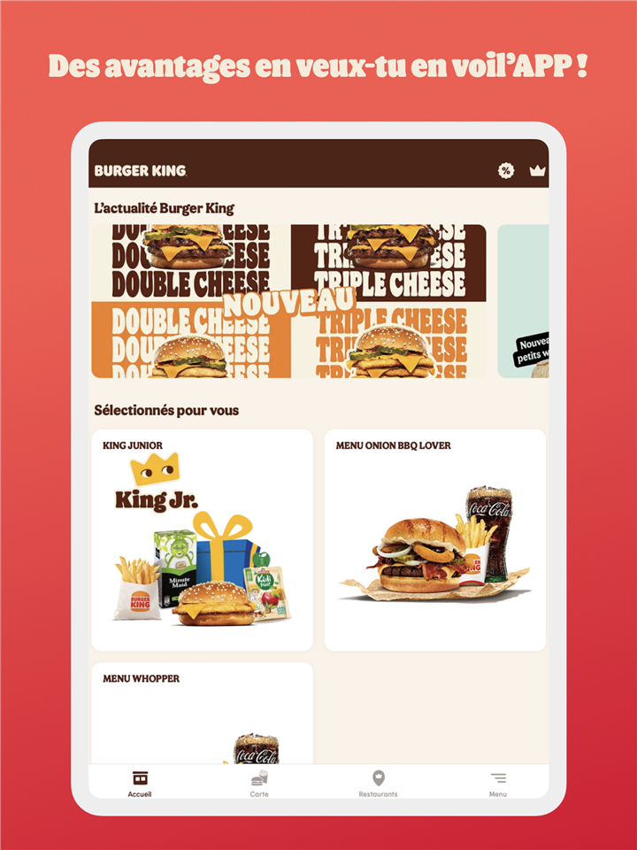 Burger King Réunion screenshot4