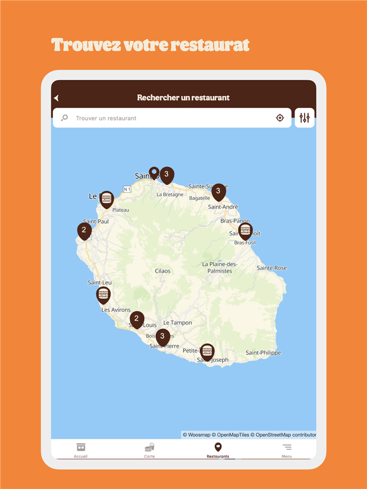 Burger King Réunion screenshot6