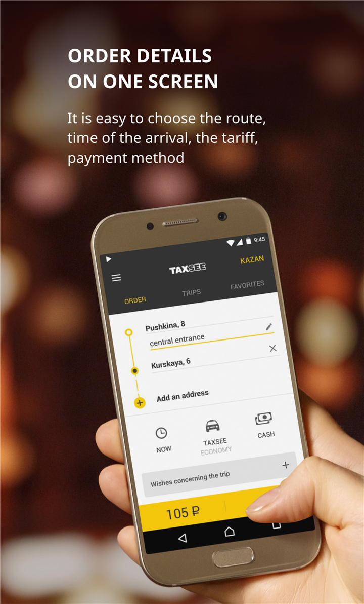 Taxsee: taxi order screenshot2