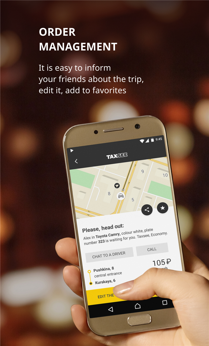 Taxsee: taxi order screenshot3