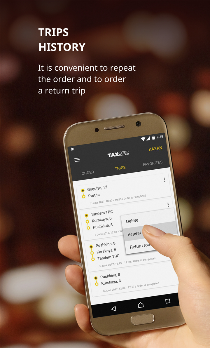 Taxsee: taxi order screenshot4