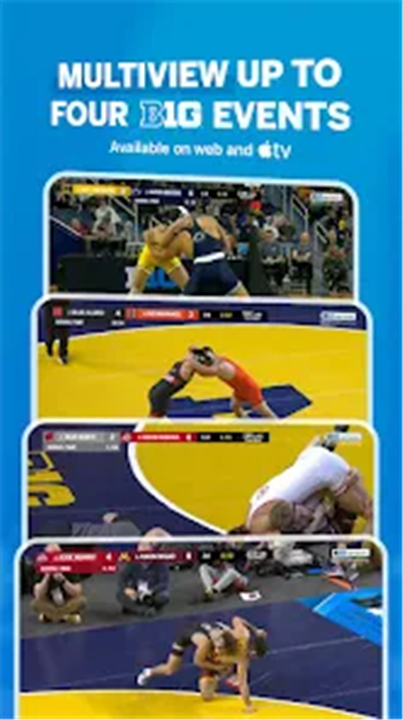 B1G+: Watch College Sports app screenshot4