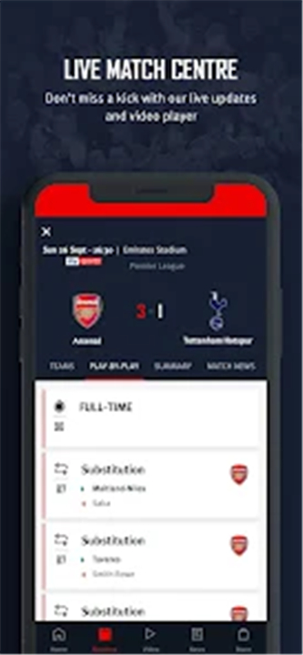 Arsenal Official App screenshot3