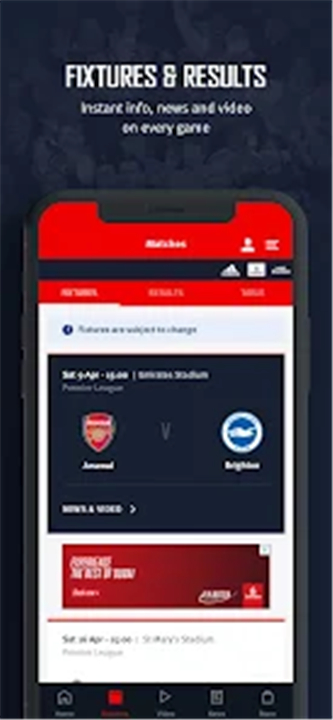 Arsenal Official App screenshot4