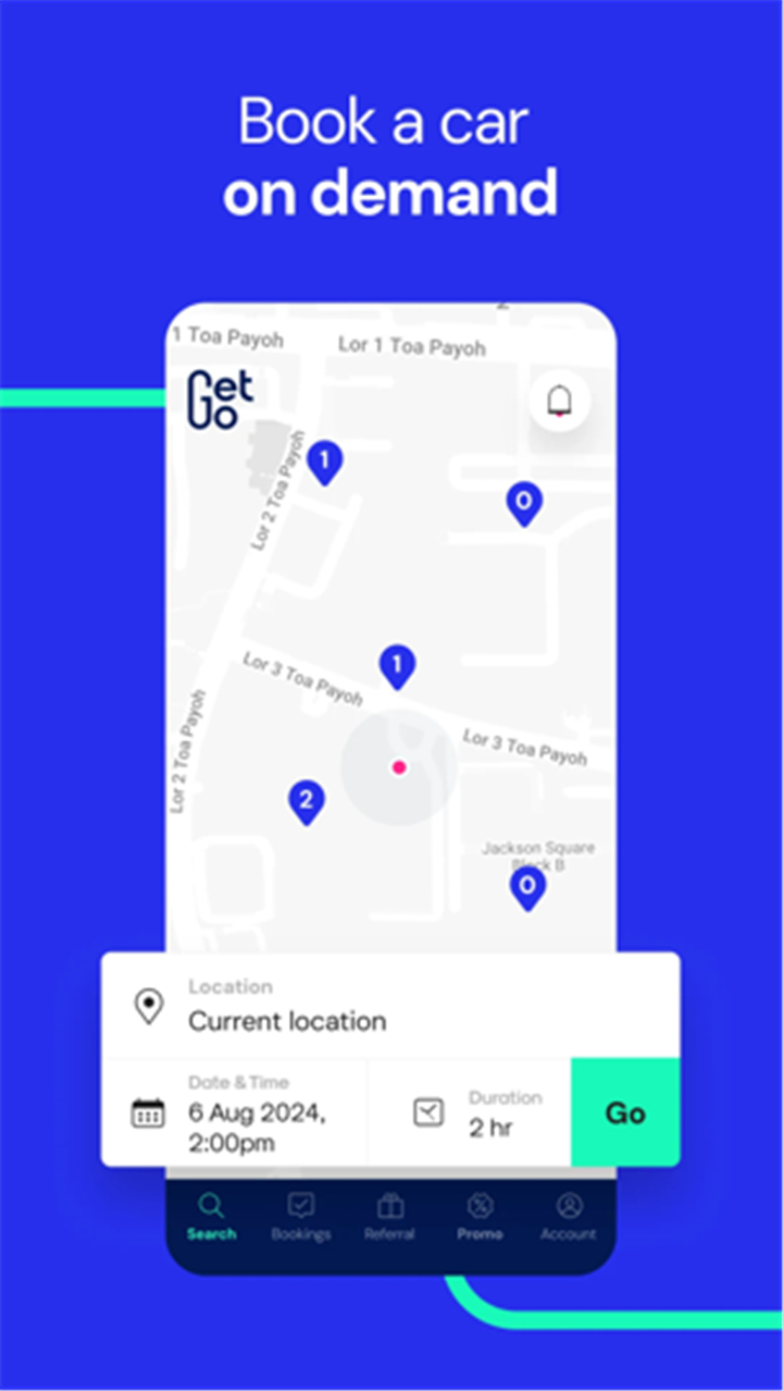 GetGo Carsharing screenshot2