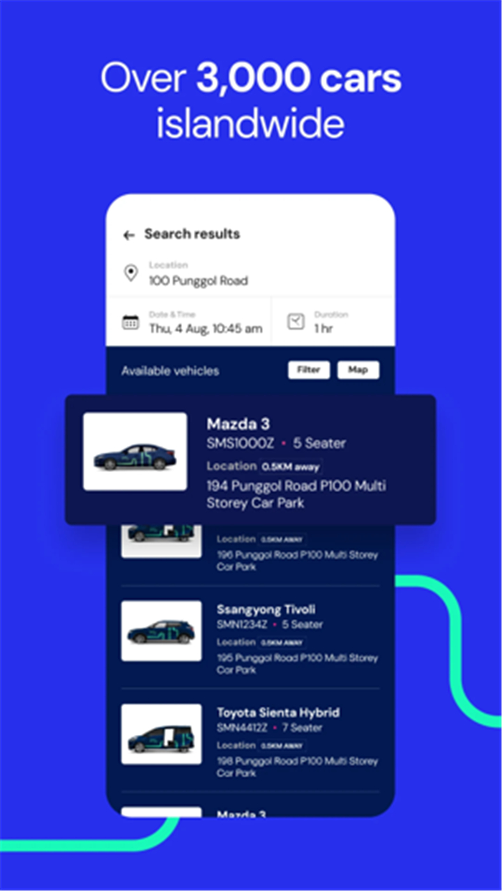 GetGo Carsharing screenshot3