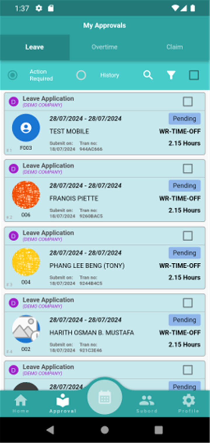 HR2000 iPayroll screenshot2