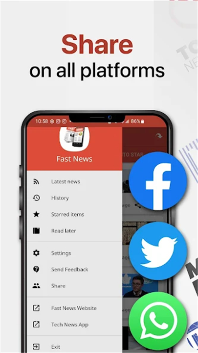 Fast News: Daily Breaking News screenshot5