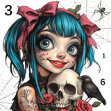 Macabre Color Paint By Number