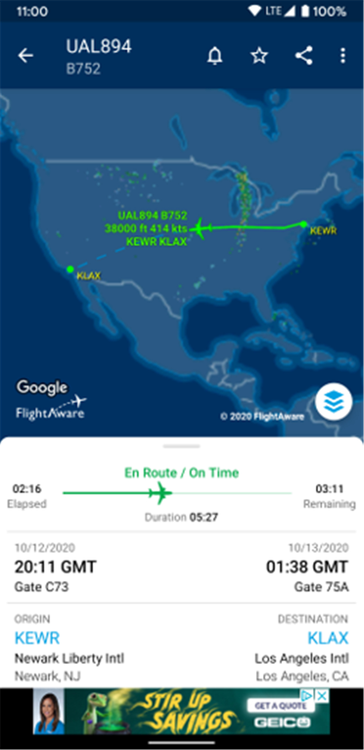 FlightAware Flight Tracker screenshot3
