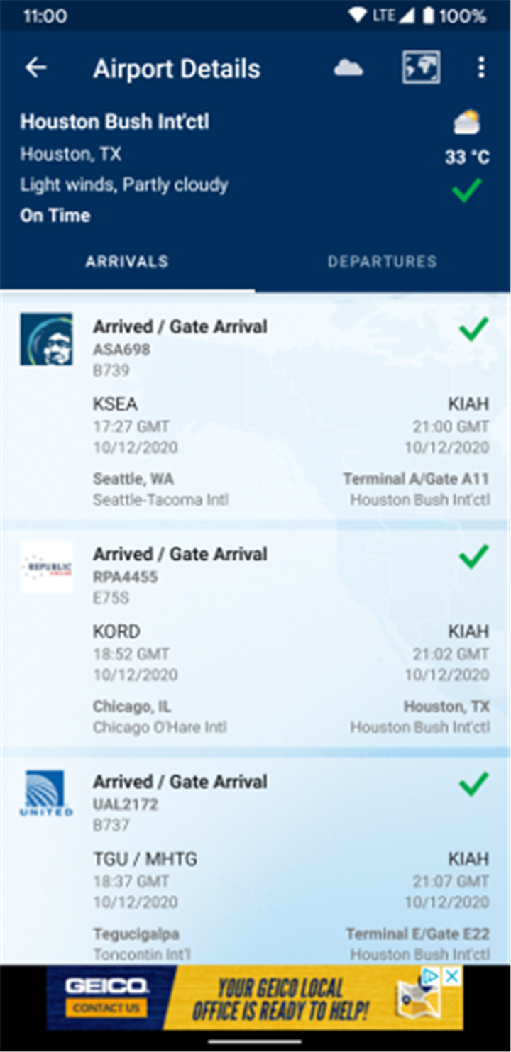 FlightAware Flight Tracker screenshot5